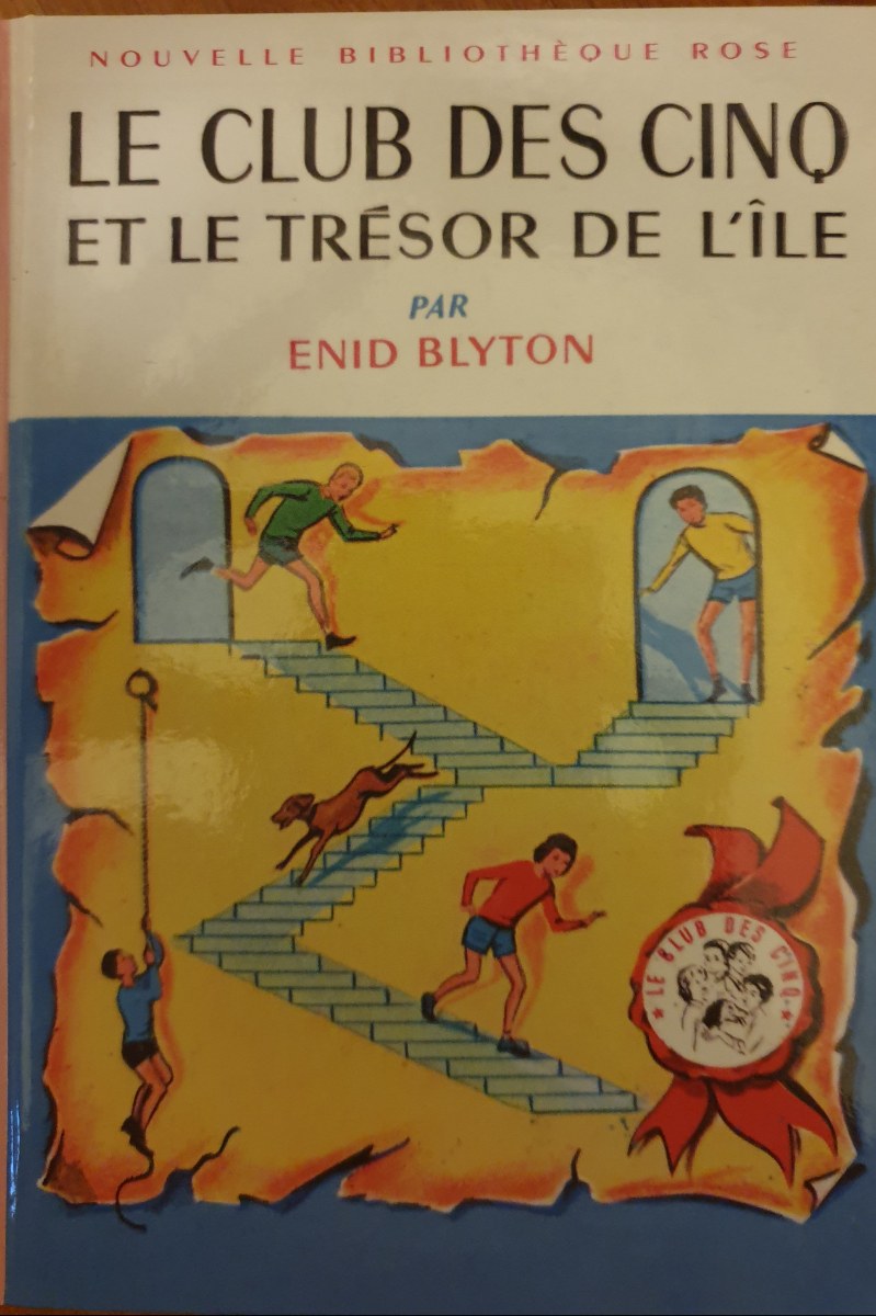 Cover of Le Club des Cinq et Le Trésor de L'Île