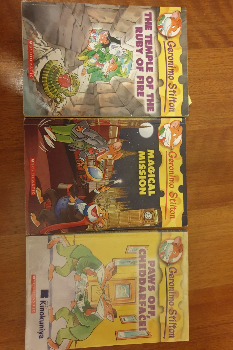Cover of The Temple of the Ruby of Fire, Magical Mission, Paws Off, Cheddarface!