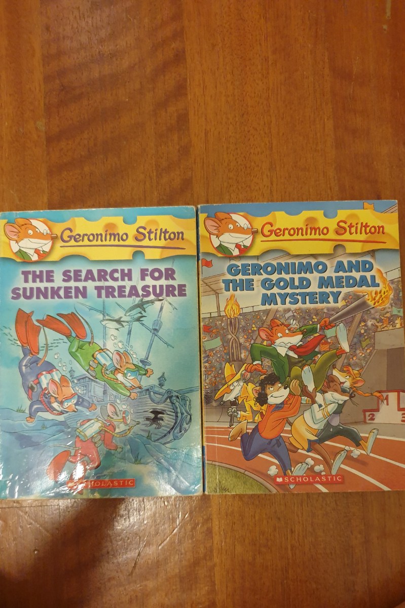 Cover of The Search for Sunken Treasure, Geronimo and the Gold Medal Mystery