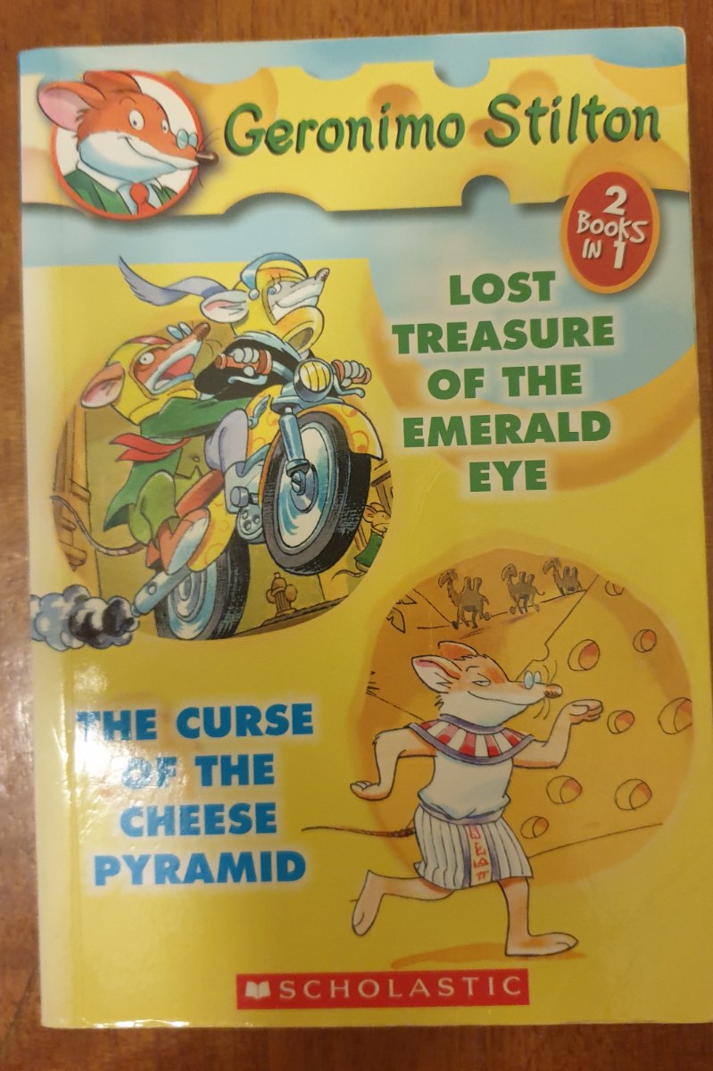 Cover of Lost Treasure of the Emerald Eye & The Curse of the Cheese Pyramid (2 Books in 1)
